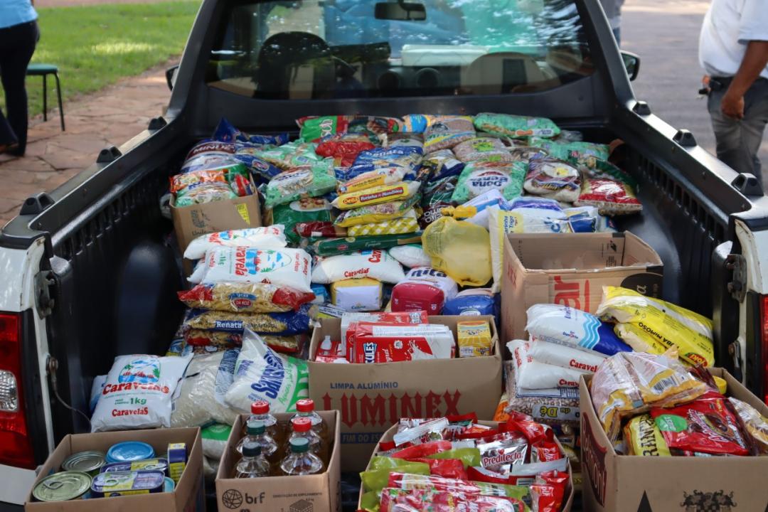 Foto 6 de 10 — Prefeitura de Boa Esperança do Sul arrecada mais de 1,5 tonelada de alimentos com ajuda de moradores
